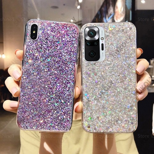 Custodia sottile glitter per